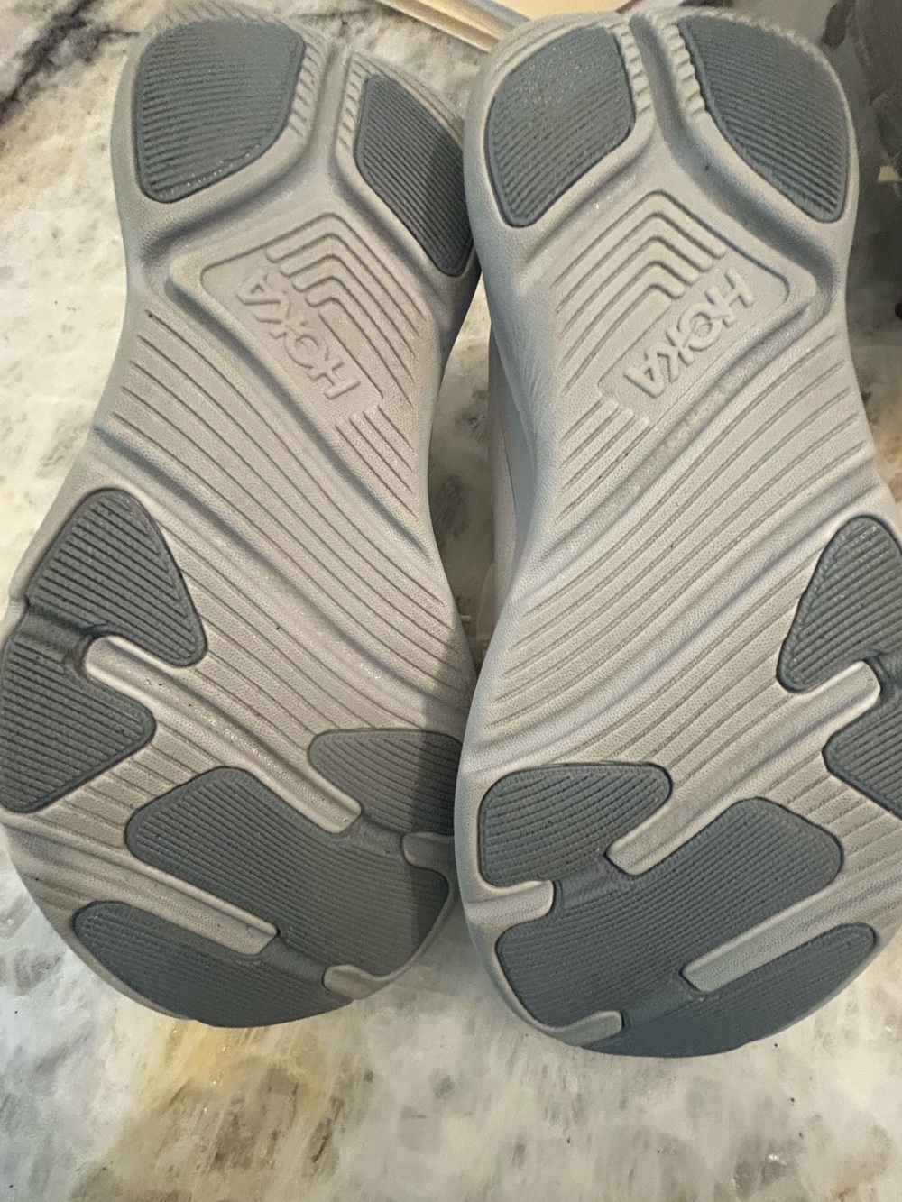 Hoka Women's White Athletic Running Shoes - Picture 5 of 5